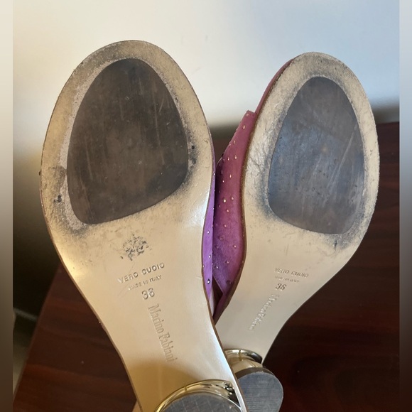 MARINO FABIANI heeled Leather Slippers - Picture 9 of 14